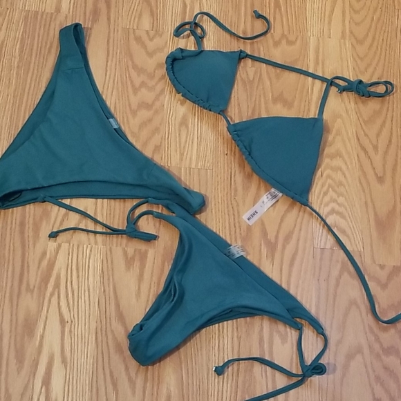 SHEIN Other - Shein bikini lg 2‎ bottoms 1 top